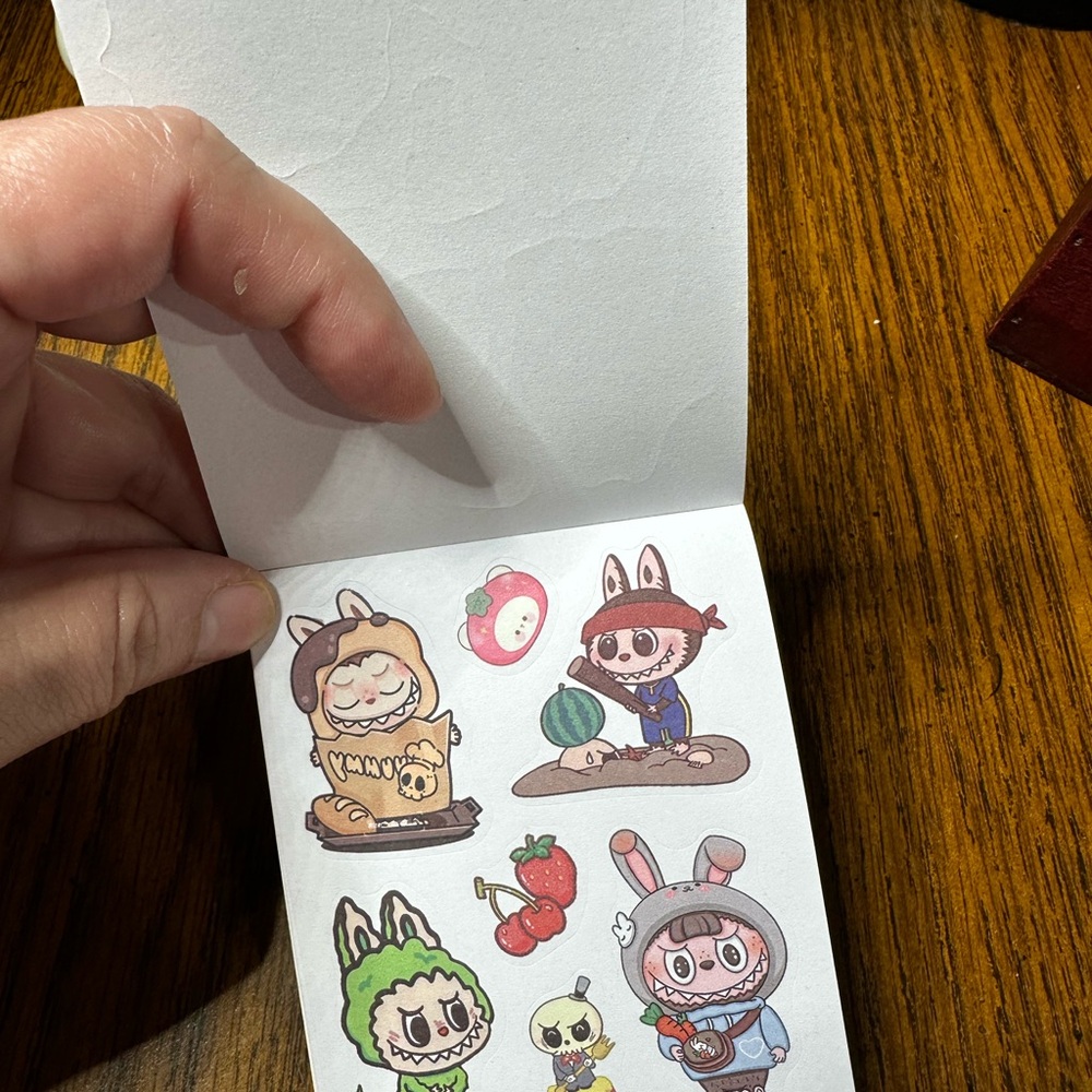 LABUBU Cartoon Sticker Book - Picture 4 of 5